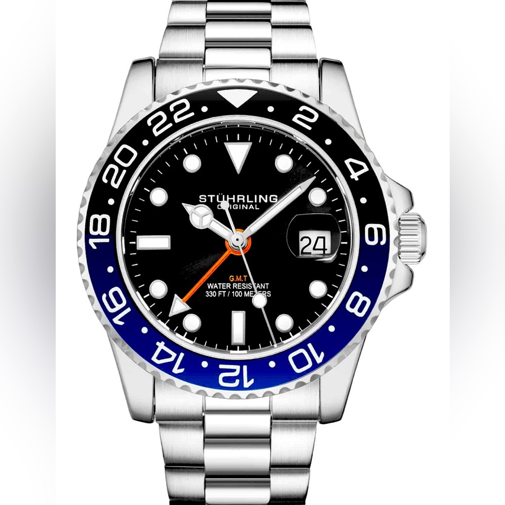 Stuhrling original men’s pro diver watch